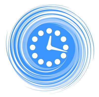 Time Spinning Clock